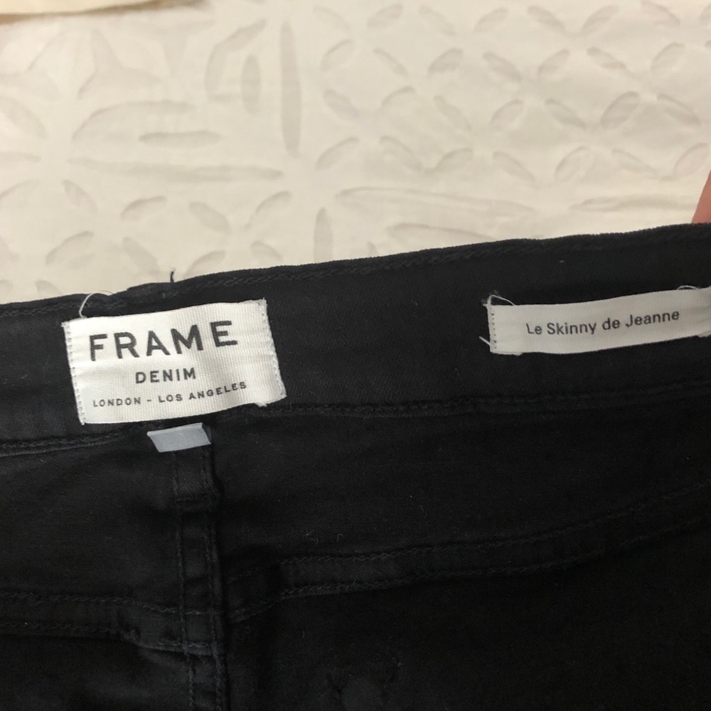 Frame black denim. - Picture 3 of 7